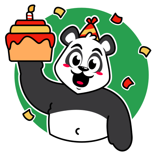 geburtstag kostenlos Sticker