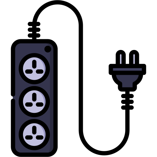 cable de extensión icono gratis