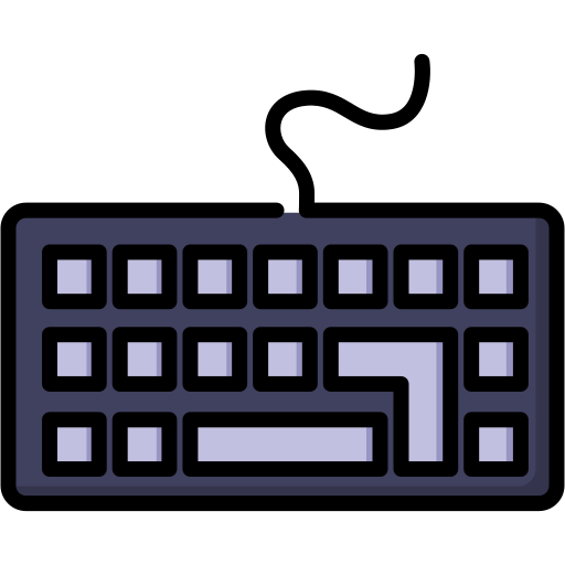 teclado icono gratis