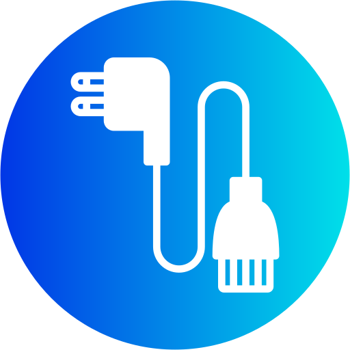 cable de energía icono gratis