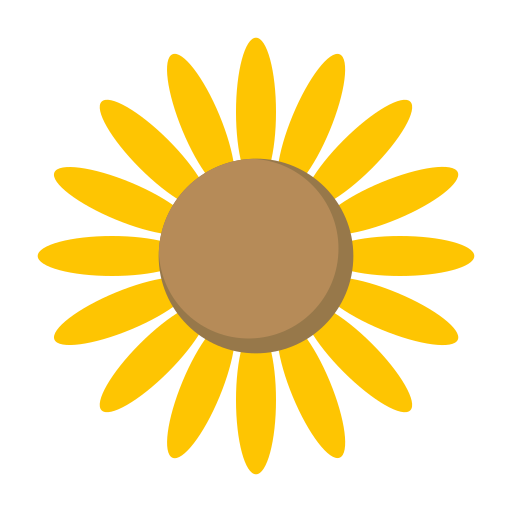 girasol icono gratis