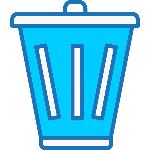 papelera de reciclaje icono gratis