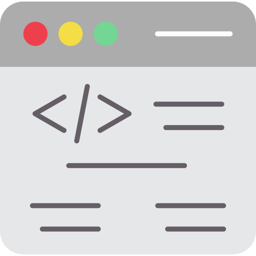 codificación web icono gratis