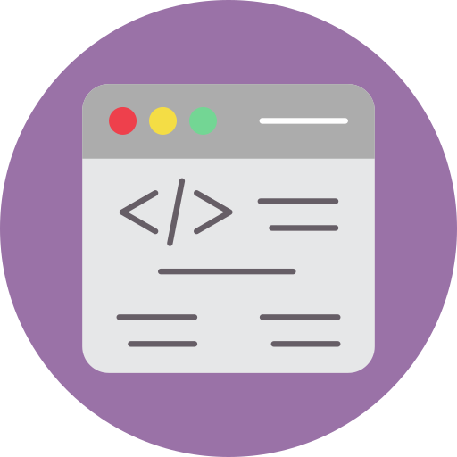 codificación web icono gratis