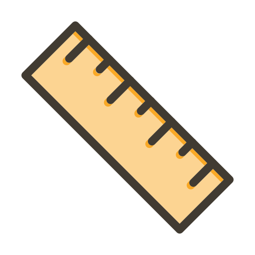 Ruler free icon