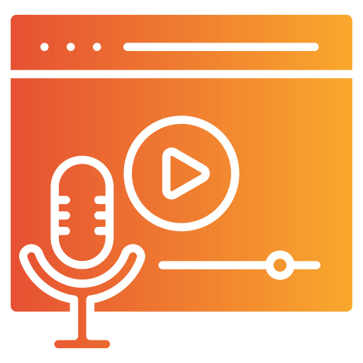 podcasting icono gratis