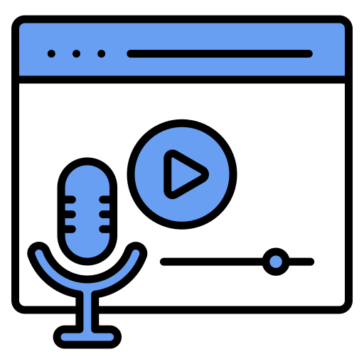 podcasting icono gratis