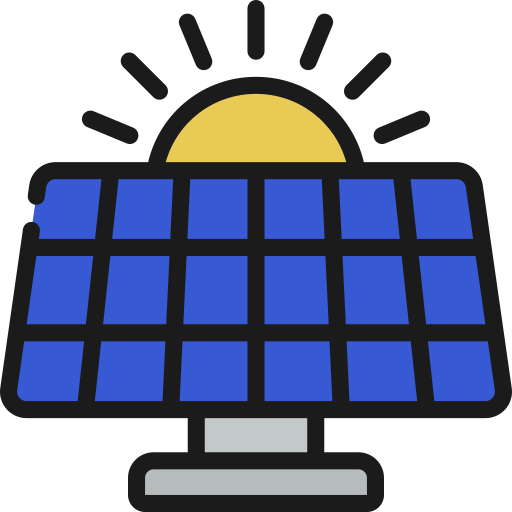 panel solar icono gratis