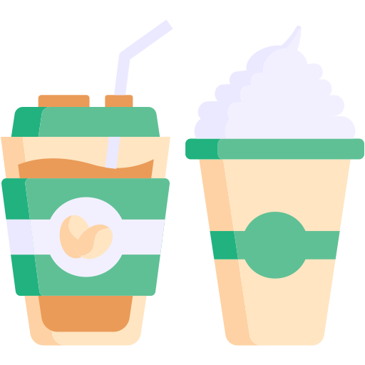 café gelado grátis ícone café gelado grátis ícone