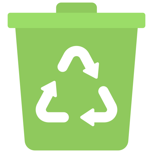 papelera de reciclaje icono gratis