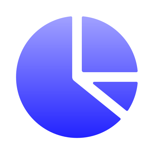Pie chart free icon