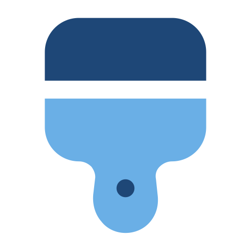 cepillo de pintura icono gratis