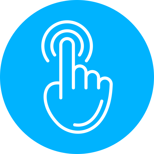 Double tap - Free hands and gestures icons