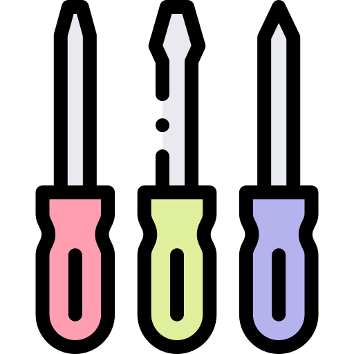 Screwdriver - Free construction and tools icons