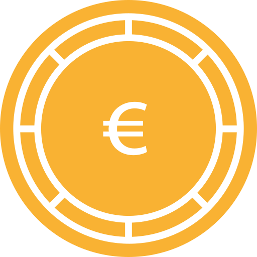 euro icono gratis