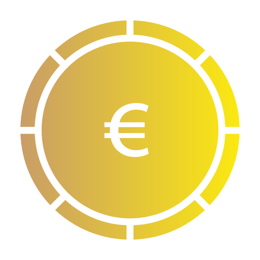 euro icono gratis