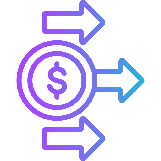 economía lineal icono gratis