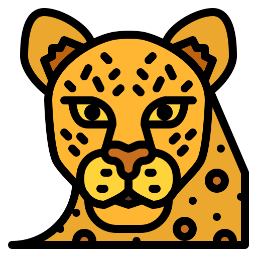 leopardo icono gratis