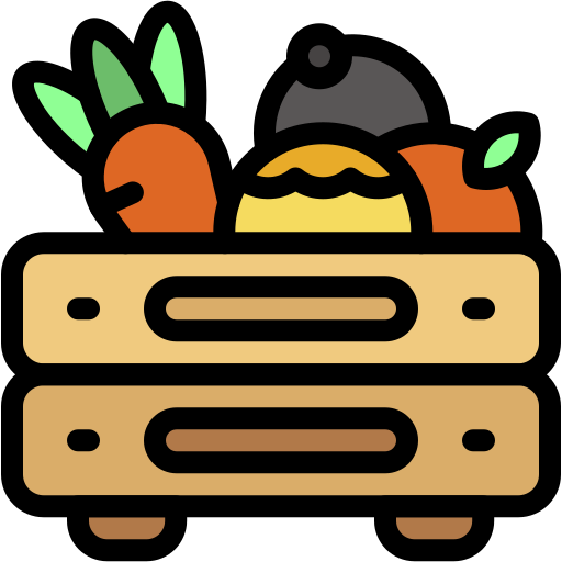 boîte à légumes Icône gratuit