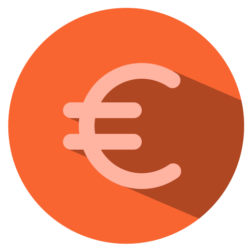 euro icono gratis