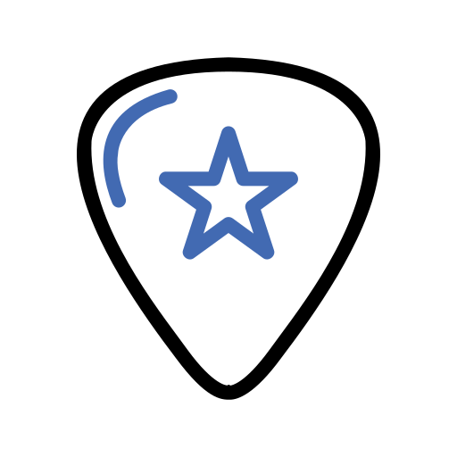 Guitar pick free icon Guitar pick free icon