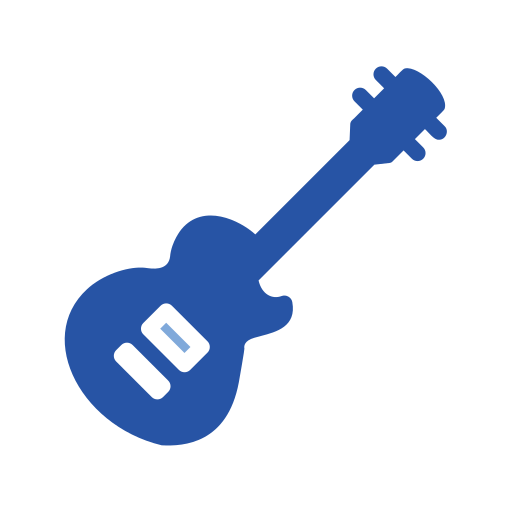 guitarra electrica icono gratis