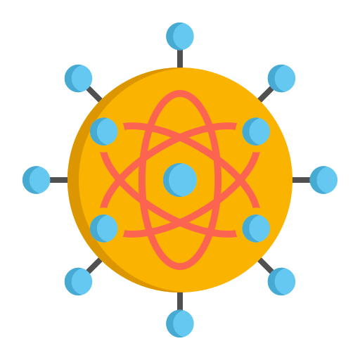 Nucleus free icon Nucleus free icon
