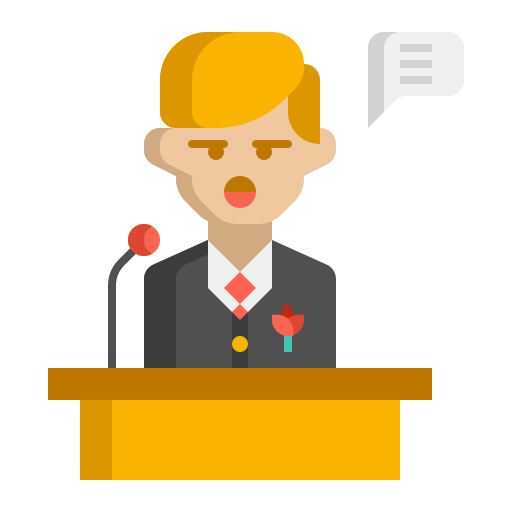 Speech free icon