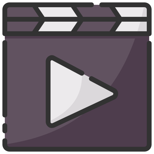reproductor de video icono gratis