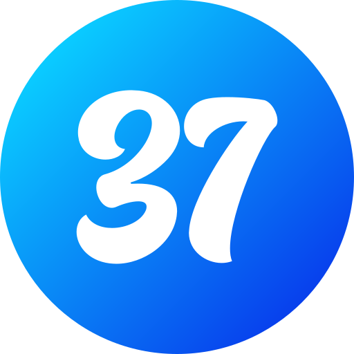 37 Icône gratuit 37 Icône gratuit