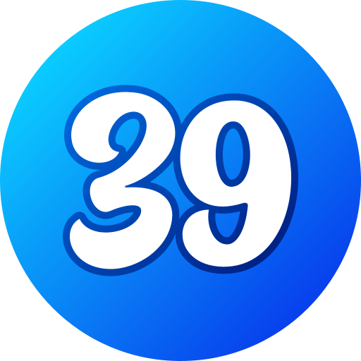 39 Icône gratuit 39 Icône gratuit