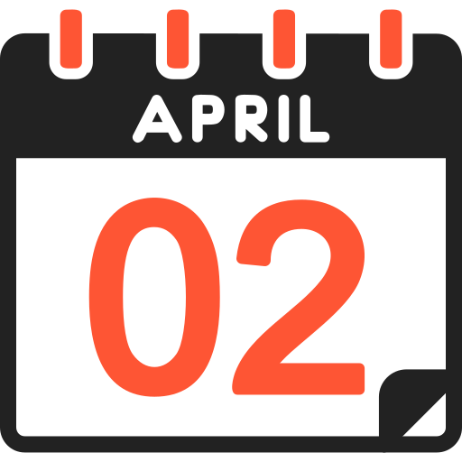 April 2 - Free time and date icons