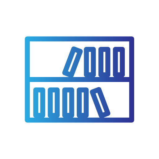Bookshelf free icon Bookshelf free icon