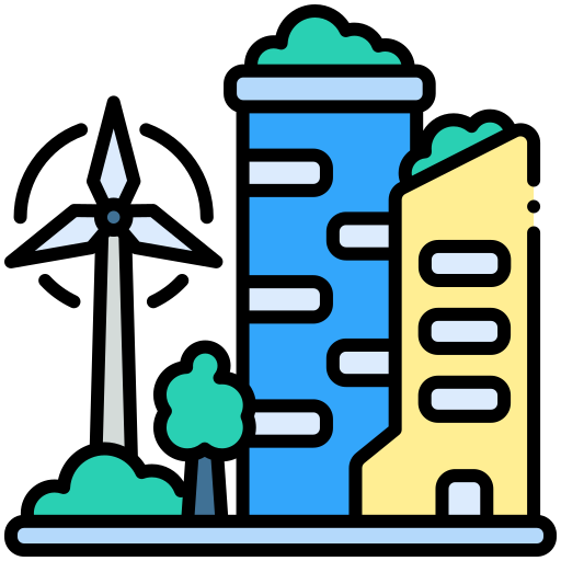 grüne stadt kostenlos Icon grüne stadt kostenlos Icon