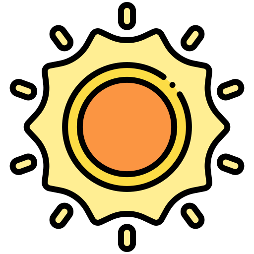 luz solar grátis ícone luz solar grátis ícone