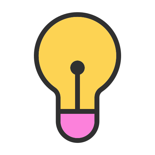 Light bulb free icon