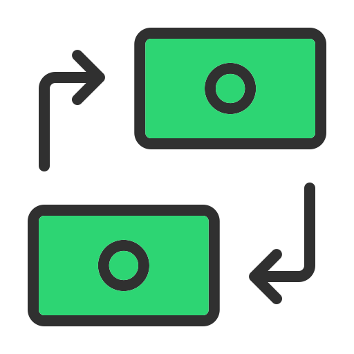 Transaction free icon