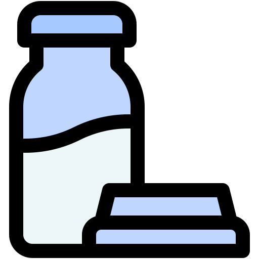 Milk free icon Milk free icon
