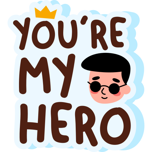 held kostenlos Sticker