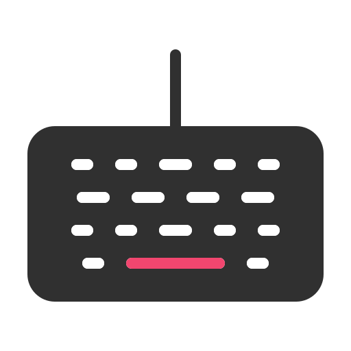 Keyboard free icon Keyboard free icon
