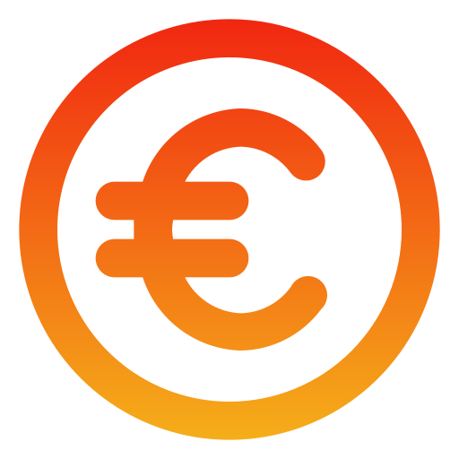 euro icono gratis