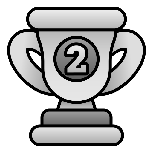 segundo lugar icono gratis