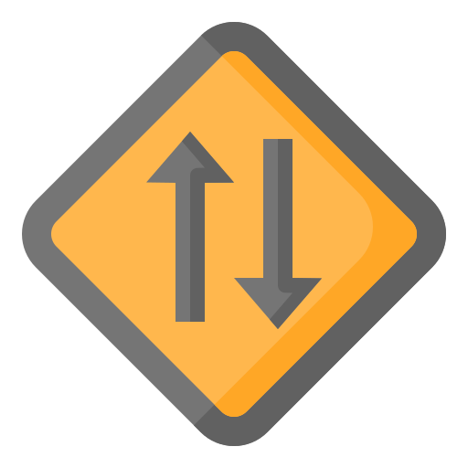 Two ways free icon Two ways free icon