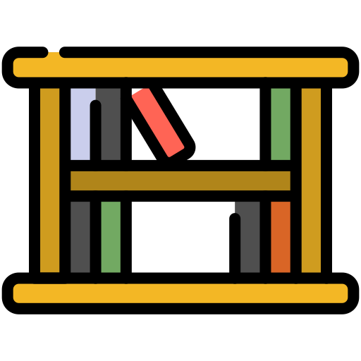 Bookshelf free icon