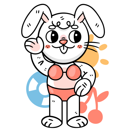 soirée piscine gratuit sticker