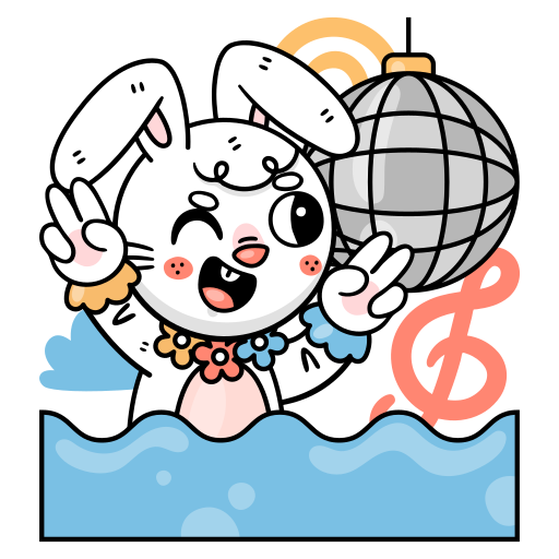soirée piscine gratuit sticker