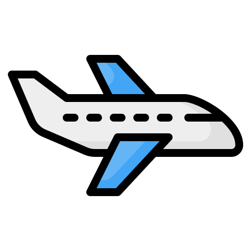 Airplane free icon