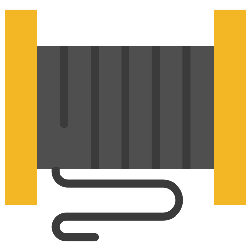 carrete de cable icono gratis