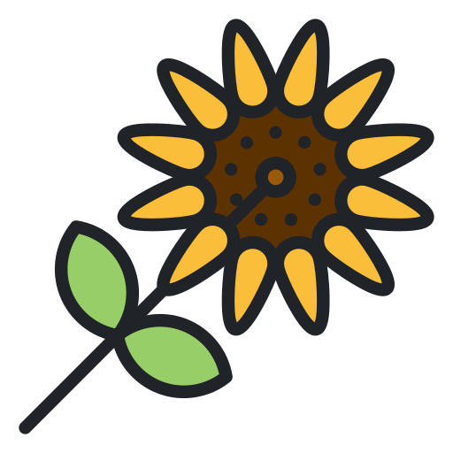 girasol icono gratis