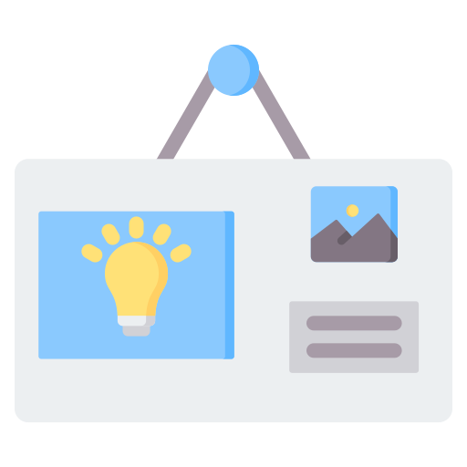 Mood board free icon